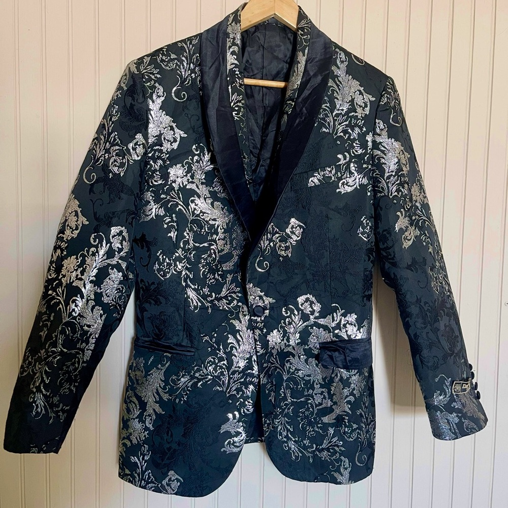 Men's Floral Patterned Jacket